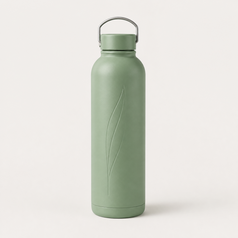 Gourde isotherme NOMADE LOOP - Inox recyclé